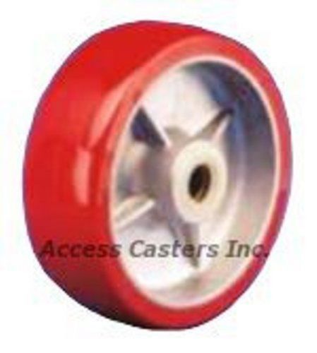 5aipa52 5&#034; x 2&#034; polyurethane on aluminum wheel, 850 lbs capacity, roller bearing for sale