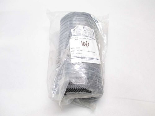 NEW MIDWEST INDUSTRIAL RUBBER 32257 MICROSPAN 10FT 300MM CONVEYOR BELT D417584