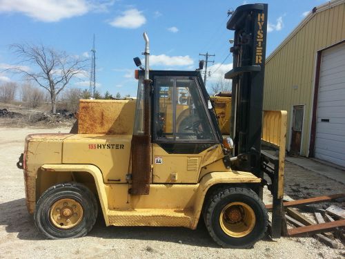 Hyster Pneumatic tire Forklift Mdl. #H155XL