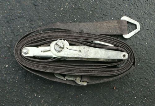 Tie down ratcheting strap very heavy duty pro trucker 30 ft x 2&#034; webbing loads for sale