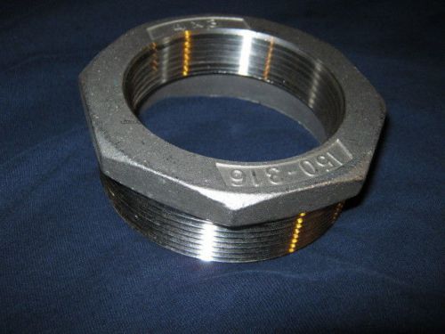 4&#034;x3&#034; npt 316 ss hex bushing for sale