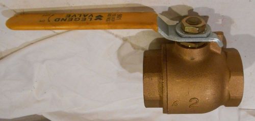 Large 2  inch brass ball valve 901 150 wsp, 600 wog for sale