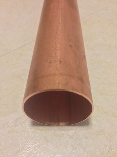 2” dwv copper pipe by the inch for sale
