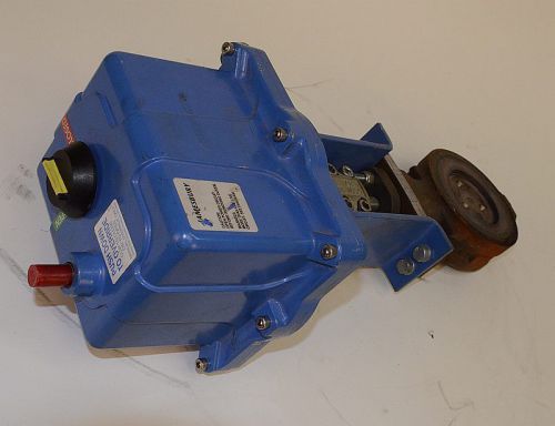 Jamesbury erv-50-01 electric actuator wafer-sphere valve 3 1/2&#034; for sale