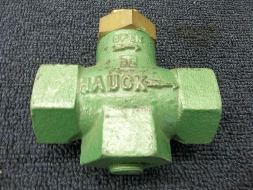 HAUCH 1/2&#034; GAS LIMITING COMBUSTION LIQUID VALVE TEE 3-WAY LVG-505D SAFETY NEW
