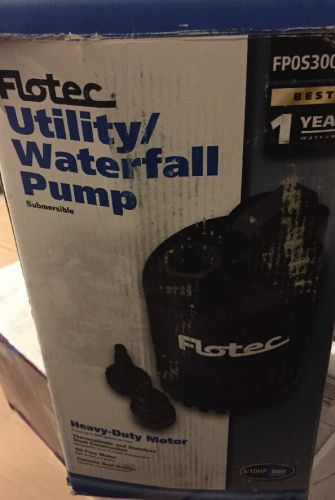 Flotec FP0S3000X 3000GPH  Waterfall/Utility Pump Submersible