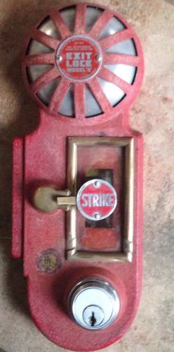 Vintage emergency exit lock model b for sale