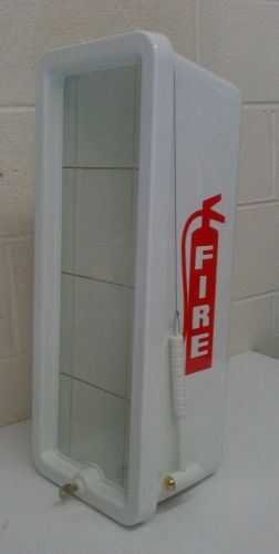 Firetech ft10p heavy duty plastic fire extinguisher cabinet 10# for sale