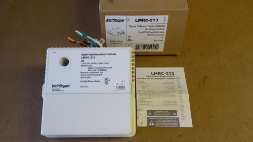 Watt Stopper LMRC-213 Digital 3-Relay Room Controller 120/277v 0-10v Dimming