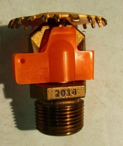 Lot of (50) tyco 5137 ec-11 3/4 in  upright brass sprinkler head 155 degree for sale