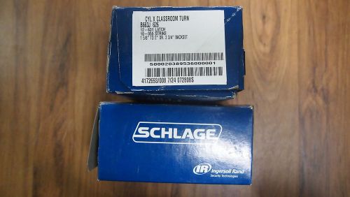 Schlage cyl x classroom turn b663j 626 (set of 2) for sale