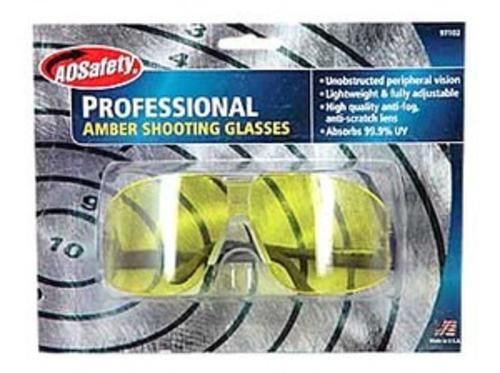 Peltor AO Safety 97102 Professional Shooting Outdoor Range Glasses Amber Lens