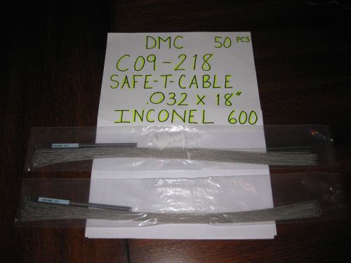 Daniels DMC C09-218 SAFETY-T-CABLE Kit 0.032&#034;x18&#034; *NEW* 2 Packs