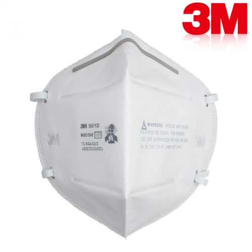 3M Floded Particulate Respirator 9010 N95 (Bag 10PCS)