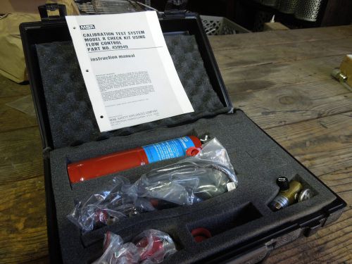 Msa calibration test system model r check kit with flow control 459949  &lt;226l4 for sale