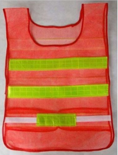 Freeshipping Reflective conspicuity vest warning safety traffic  working clothes