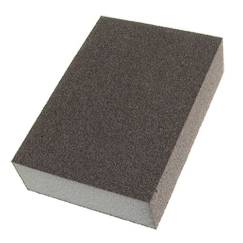 Rectangular Medium 120 Grit Sanding Sponge Block 100mm x 70mm x 25mm