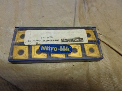 10 teledyne carbide inserts cnmg 643a 4t nl92 for sale