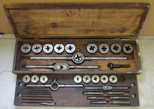 30 PIECE G.T. &amp; D. CORP&#039;N LITTLE GIANT TAP AND DIE SET IN ORINGIAL BOX U.S.A.