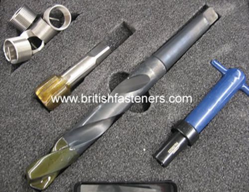 Bsp bspp british standard pipe 5/8&#034; - 14 helicoil kit bspf thread repair kit for sale