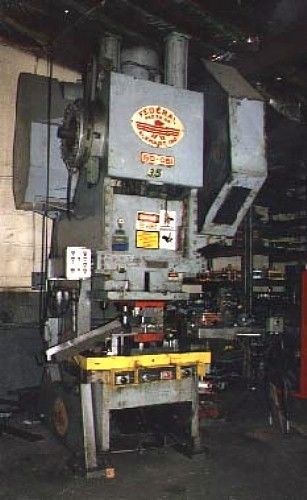 150 ton 6&#034; strk federal f10, 150 ton obi press, air clutch for sale