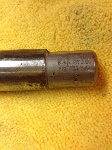 Brown &amp; sharpe 7/8&#034; metal lathe mandrel machinist tool box find machinist tool for sale
