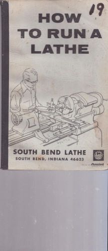 HOW TO RUN A LATHE  SOUTH BEND LATHE  1966