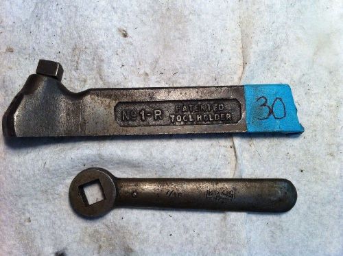 No. 1-r turning tool holder w/ wrench for sale