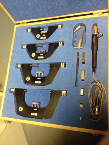 Fowler-Bowers Electronic Micrometer Snap Gage Set 0-4&#034;