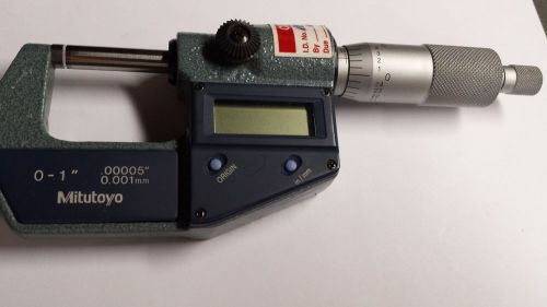 0-1&#034; mitutoyo digital outside micrometer #293-761-30 for sale