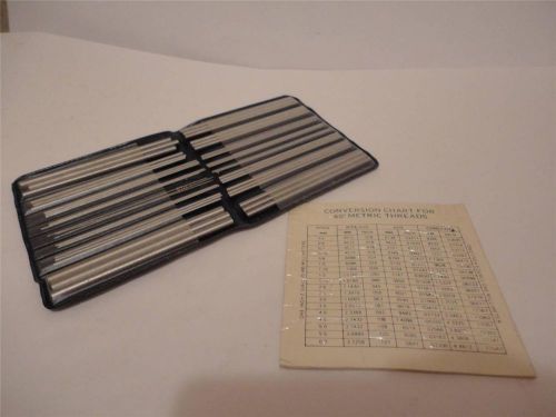 Thread Measuring Wires w Conversion Chart for 60 Threads