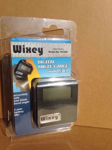 New wixey wr400 3-inch digital protractor w/ set miter function for sale