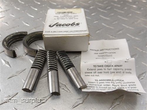 NEW SET OF JACOBS REPLACEMENT CHUCK JAWS MODEL U3