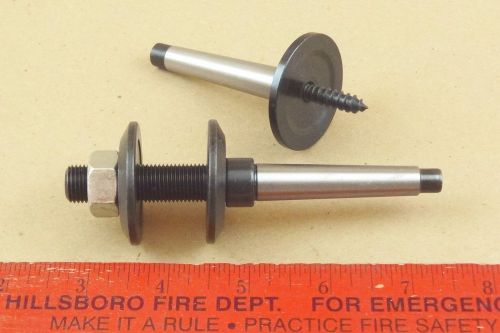 New unused mt1 screw center &amp; work arbor tool holder 4 wood lathe &amp; atlas 6&#034; 618 for sale