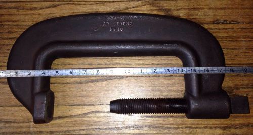 Armstrong heavy duty forged c clamp  made in usa- 10&#034; xl- must see! for sale