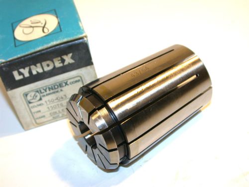 UP TO 2 NEW 43/64&#034; LYNDEX 150PG SINGLE ANGLE COLLETS 150-043