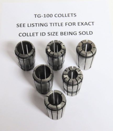 TG-100 SINGLE-ANGLE COLLET 9/16&#034; DIAMETER - USED - GOOD CONDITION