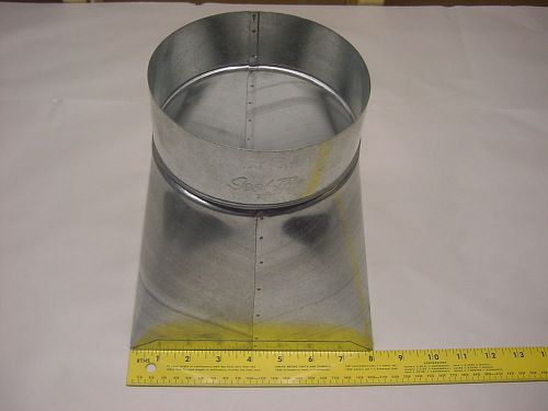 New - 6&#034;duct hood -  intake hood - fume extractor - galvanized - funnel - hopper for sale
