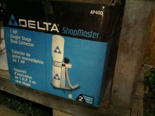 Delta ap400 1hp shopmaster vertical dust collection 650cfm 1 phase for sale
