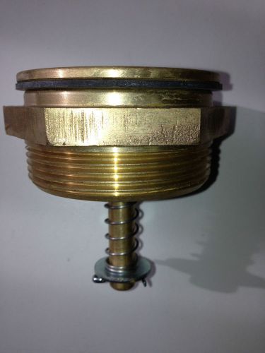 2&#034; mip emergency fuel tank pressure relief vent brass for sale