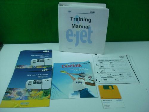 NETSTAL E-JET DISCJET 600 TRAINING MANUAL COMPLETE WITH SOFTWARE-FREE SHIPPING