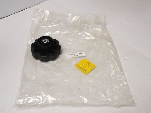 No name black knob handle pb -10kn6cf7sb21 2-1/2&#034; diameter 3/8-16 threads female for sale