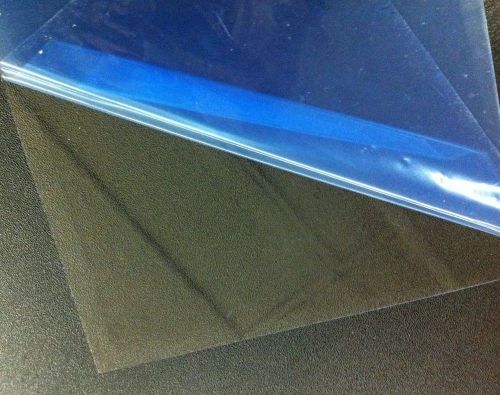 Qty 5   8&#034; x 8&#034; sheets .020&#034; clear petg for sale