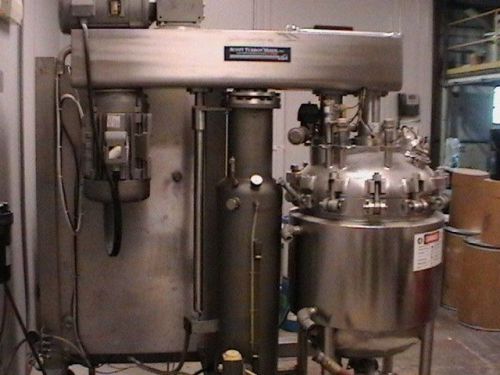 60 gallon scott 316l full vacuum triple motion turbine reactor for sale