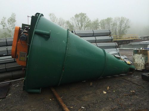 Littleford day 2500 gallon cone/conical/nauta batch mixer/mixing/blender tank for sale
