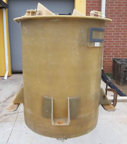 Gpi fiberglass pit open top drop in floor mount mixing mixer tank 133 gallon for sale