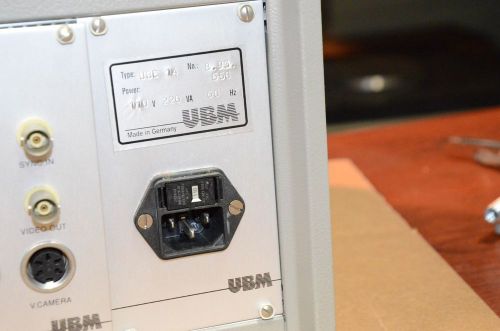 UBM Inspection System UBC14 UBC-14 Power Module &amp; Chasis 8.93.650 Microfocus