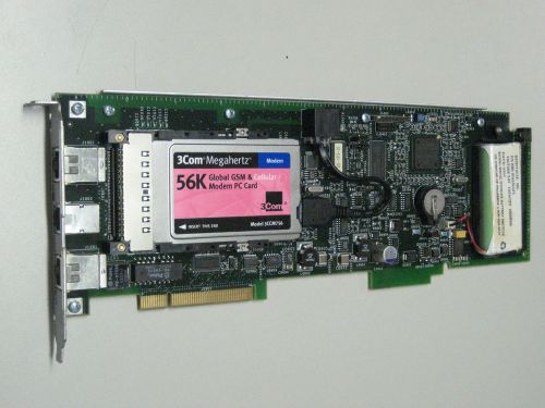 SUN Microsystems PCI / PCMCIA 56K GSM/Cellular 3CCM756 Modem PC Card #C7