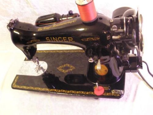 INDUSTRIAL STRENGHTH SINGER 15-91 SEWING MACHINE /WALKING FOOT ATTACHMENT/MANUAL
