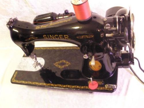 Industrial strenghth singer 15-91 sewing machine /walking foot attachment/manual for sale